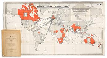 (BRITISH EMPIRE.) Group of 7 early twentieth-century imperialist propaganda maps.                                                                